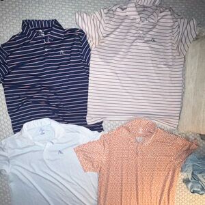 Rhoback Polos set of 4. XL.